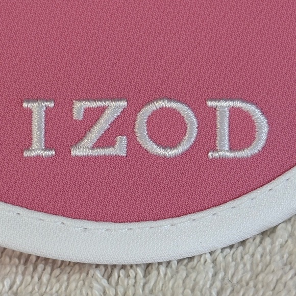 IZOD Pink Golf Tennis Visor Hat - Picture 10 of 12